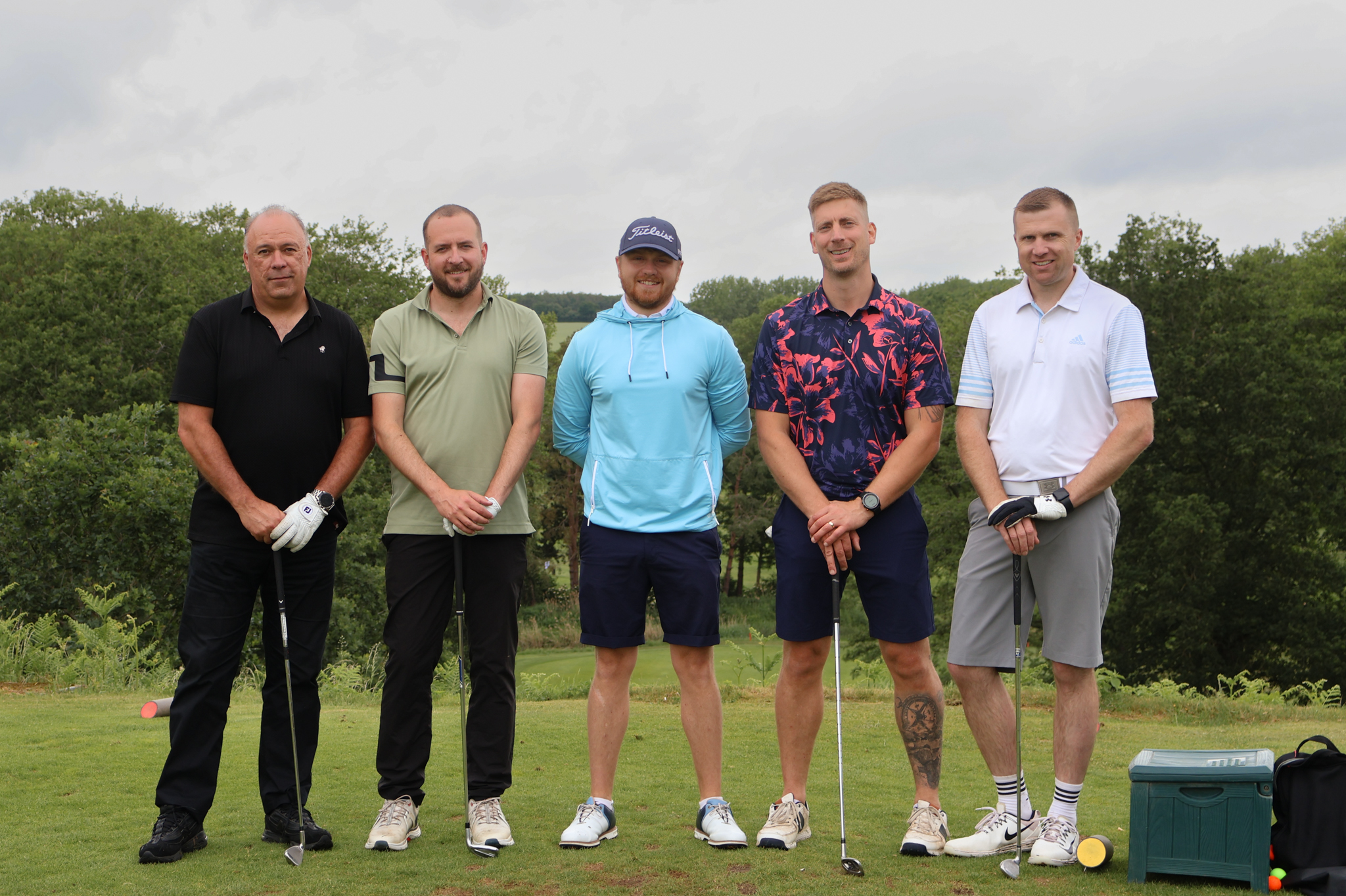 ARC team and clients taking part in beat the pro competition